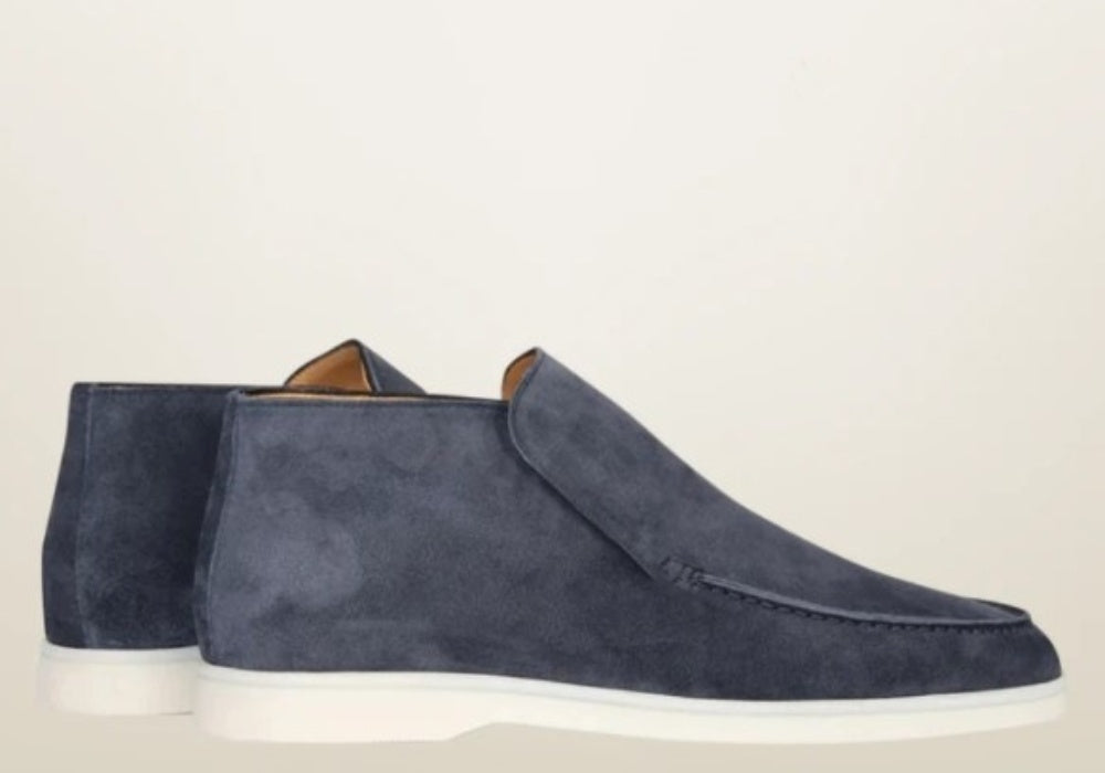 Gary – Mocasines Retro con Tobillo Plano