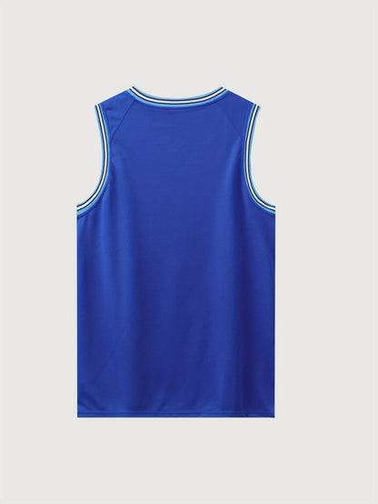 Ensemble Débardeur et Short de Basketball Style Chicago pour Homme - Look Sportif Urbain
