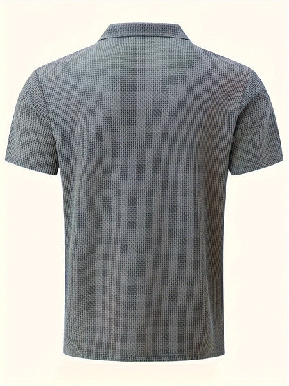 Legeres Herrenpoloshirt moderner Stil für den Sommer – kurzärmelig, für Alltag oder Freizeit