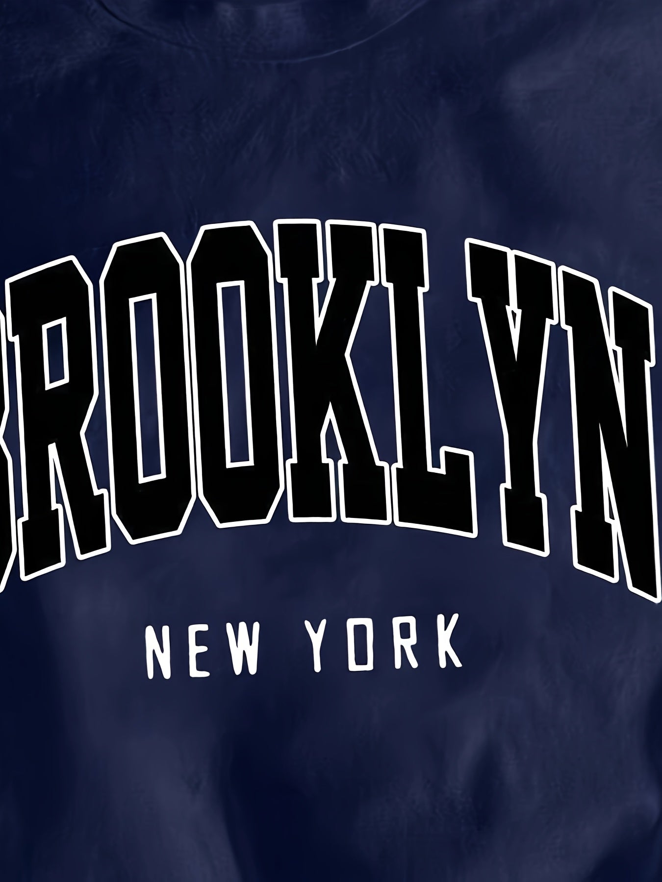 Afslappet T-shirt til kvinder i urban stil Brooklyn New York