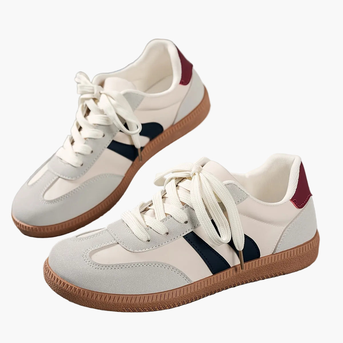 Sneakers casual da donna stile retrò urbano – Scarpe alla moda per tutti i giorni