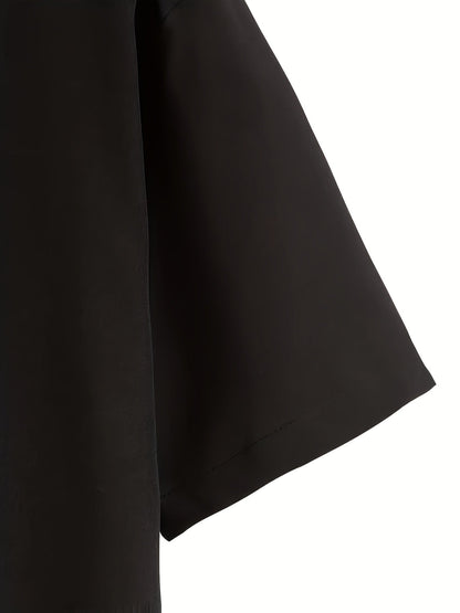 Casual kortærmet skjorte til mænd - elegant stil, ideel til sommeren