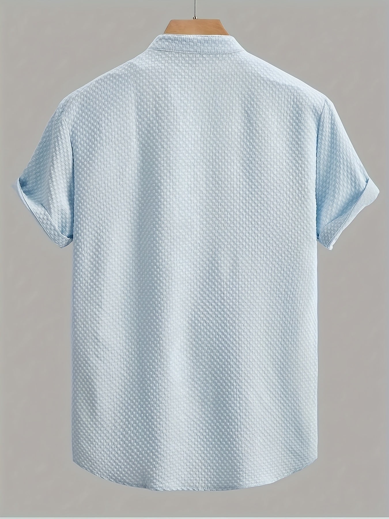 Camicia casual uomo maniche corte stile estivo – tendenza urbana e versatile