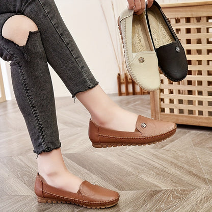 Mocassins décontractés pour femme style penny loafer confort quotidien