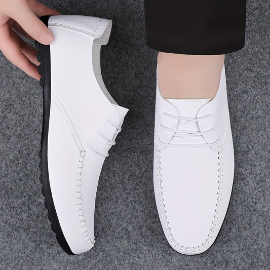 Chaussures mocassins habillées homme style décontracté élégance urbaine