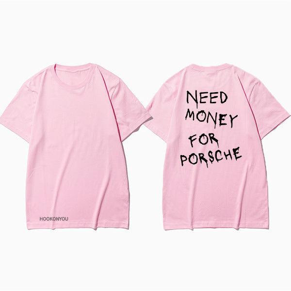 T-shirt homme imprimé message humoristique streetwear – Style urbain décontracté