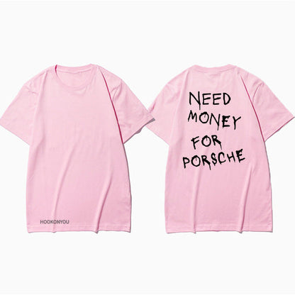 T-shirt homme imprimé message humoristique streetwear – Style urbain décontracté