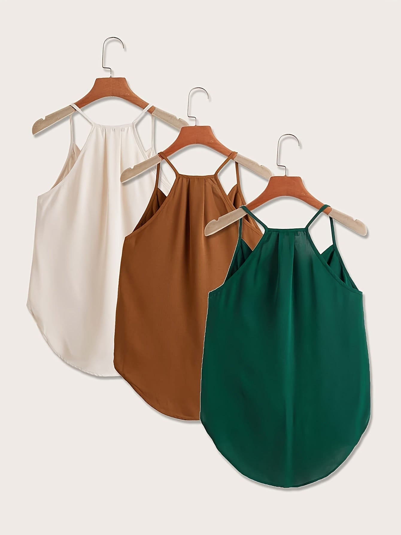 Women's Sleeveless Draped Halter Neck Blouse for Chic and Versatile Outfits