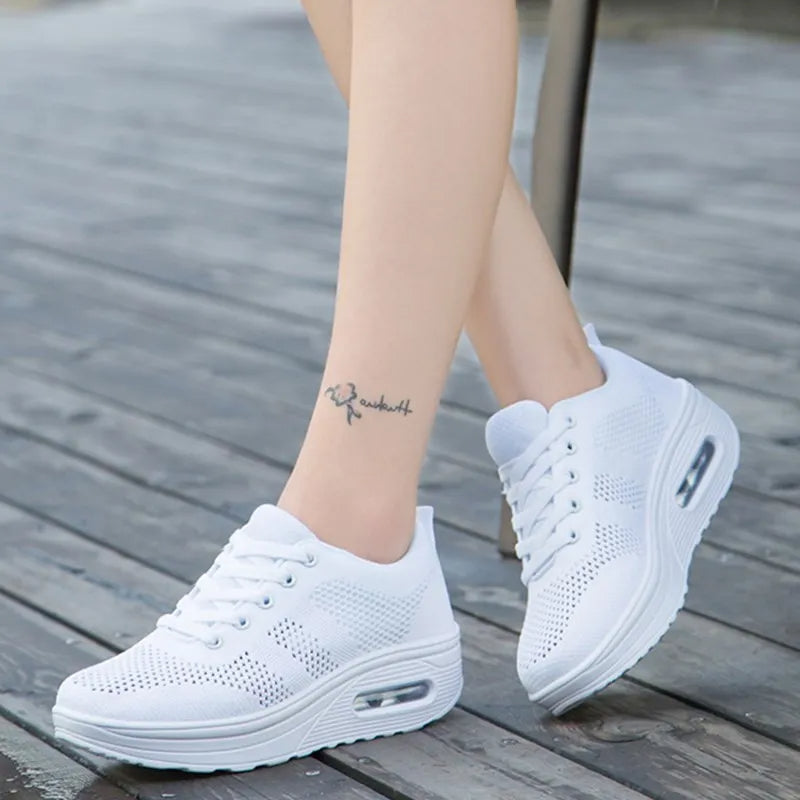 Scarpe da passeggio donna comfort ortopedico sostegno arco plantare