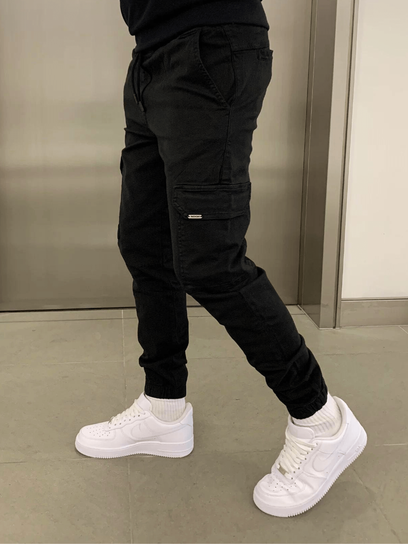 Pantalon cargo jogger pour homme style urbain et décontracté