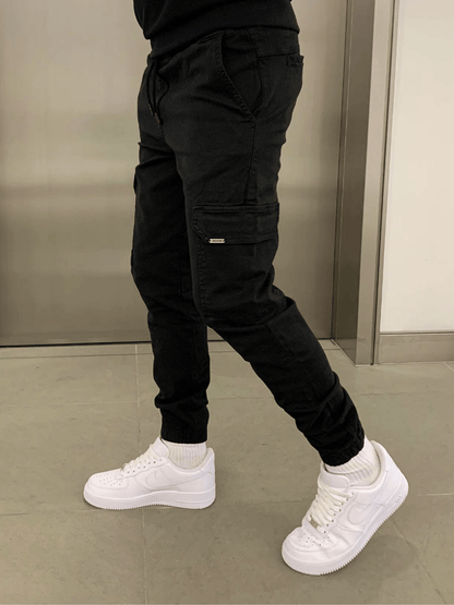 Pantalon cargo jogger pour homme style urbain et décontracté