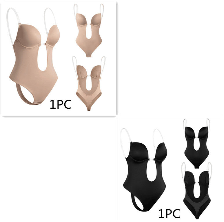 Body gainant sculptant femme style invisible push-up – Idéal sous vêtements moulants ou robes de soirée