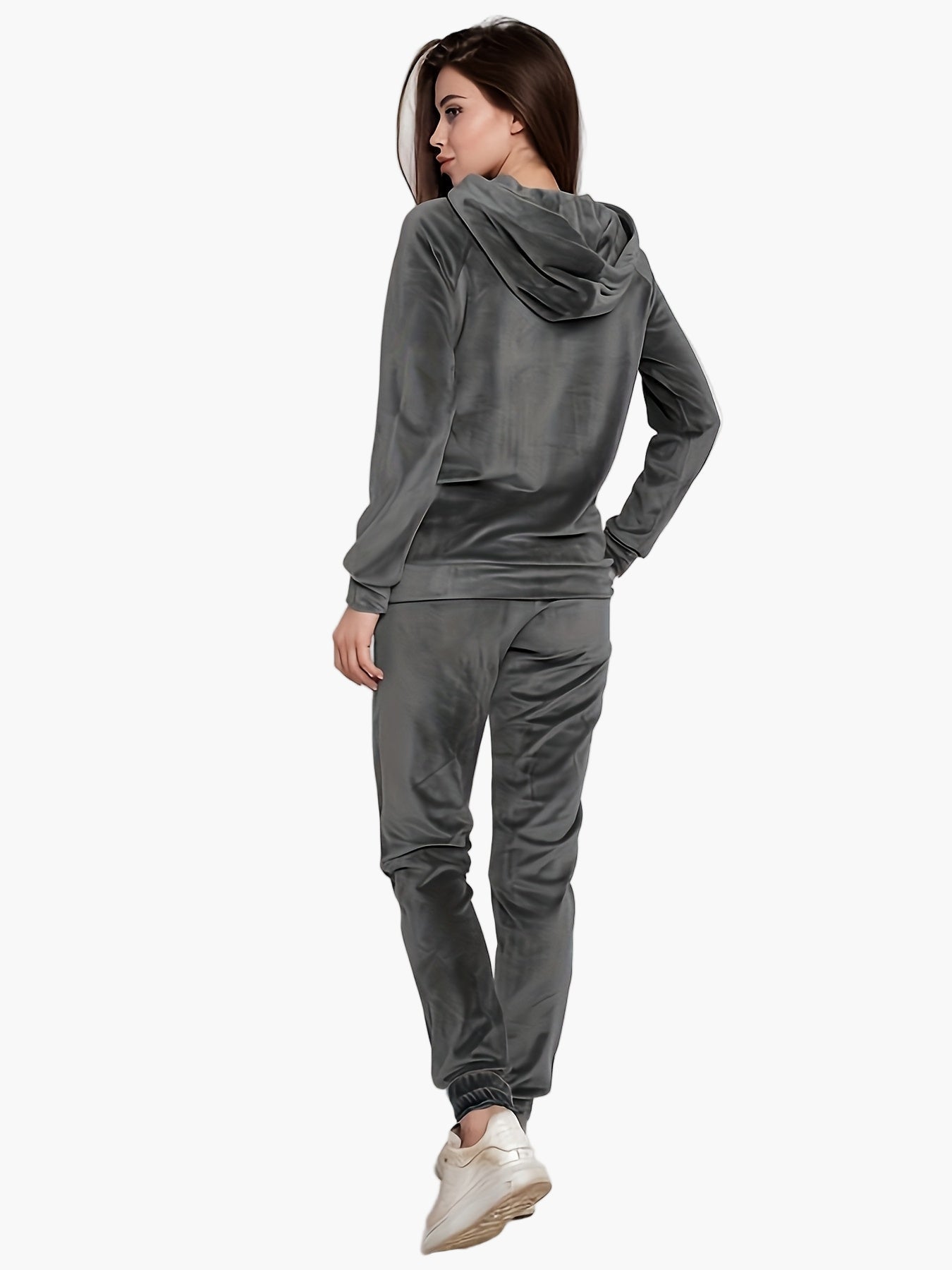 Ensemble de survêtement décontracté pour femme, style urbain chic, idéal pour le quotidien et les loisirs