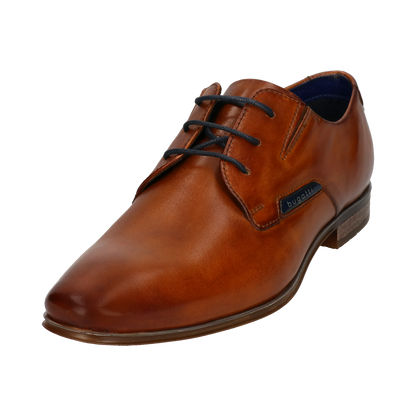 Christopher – Chaussure habillée à lacets cognac pour homme