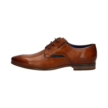 Christopher – Chaussure habillée à lacets cognac pour homme