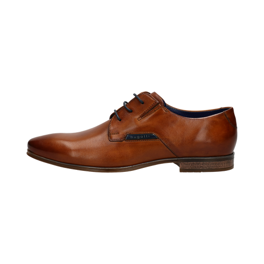 Christopher – Chaussure habillée à lacets cognac pour homme
