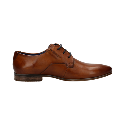 Christopher – Chaussure habillée à lacets cognac pour homme