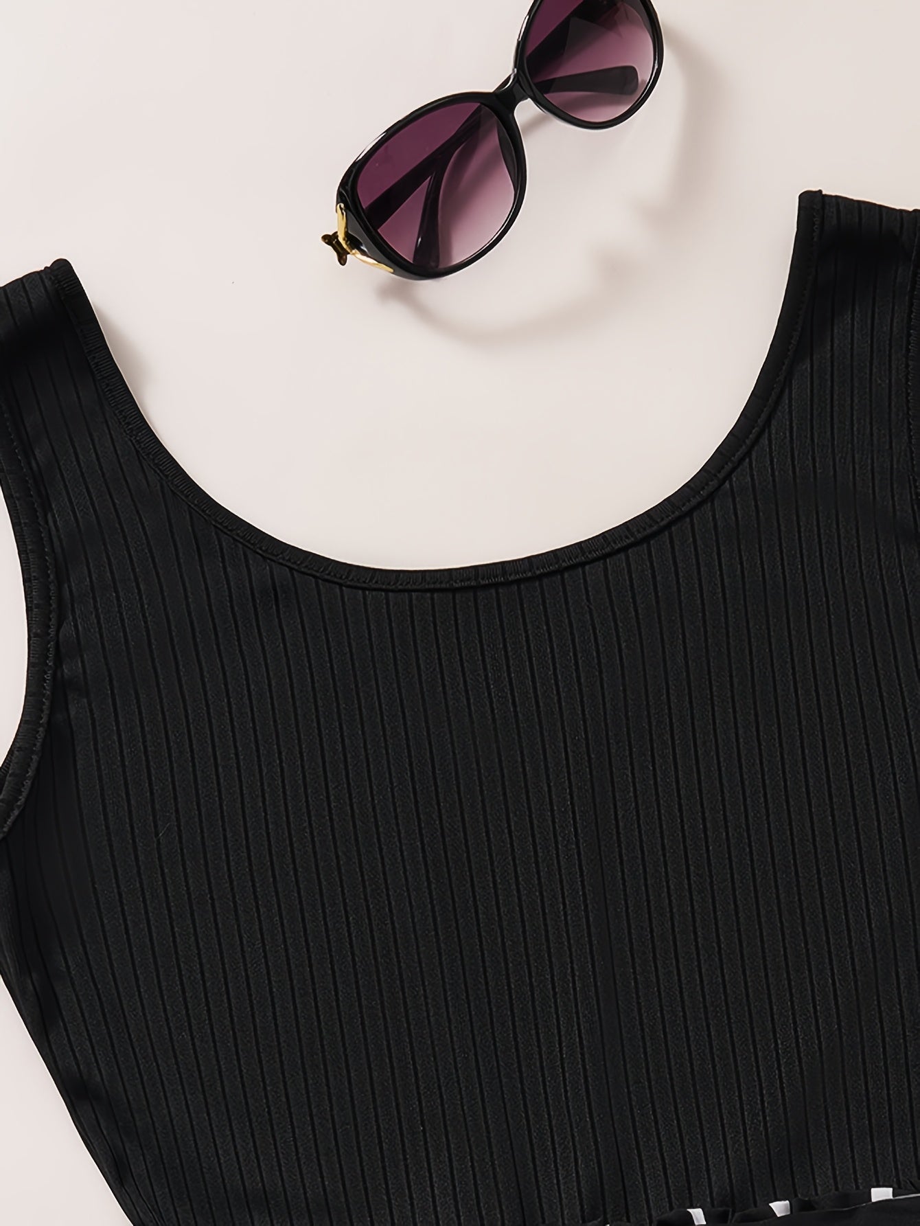 Combishort élégante à rayures pour femme, style décontracté été