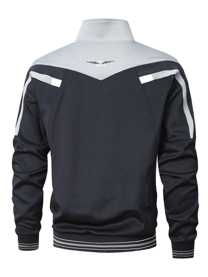 Ensemble de survêtement Homme, Veste et Pantalon Bicolore à Rayures