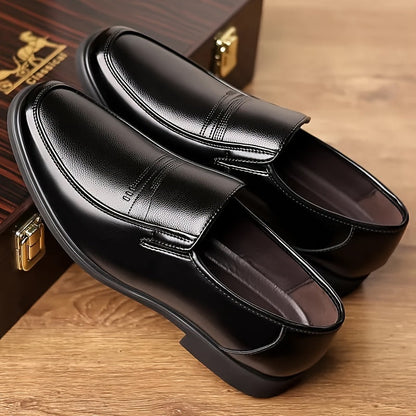 Zapatos de vestir para hombre elegantes tipo slip-on estilo vintage para uso diario y ocasiones formales