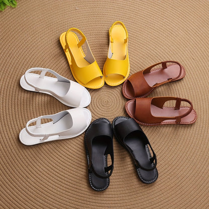 Women's Casual Style Sandals with Braided Strap for Everyday and Leisure