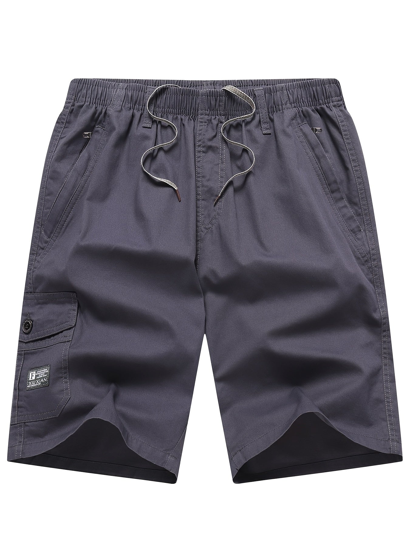 Pantaloni Cargo Corti Uomo Multi-tasche per Uso Quotidiano e Tempo Libero