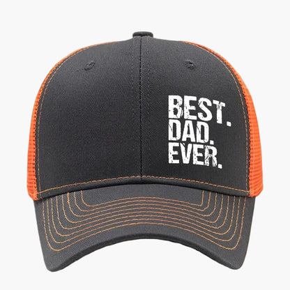 Casquette style trucker pour homme - Meilleur Papa - Accessoire décontracté fête des pères