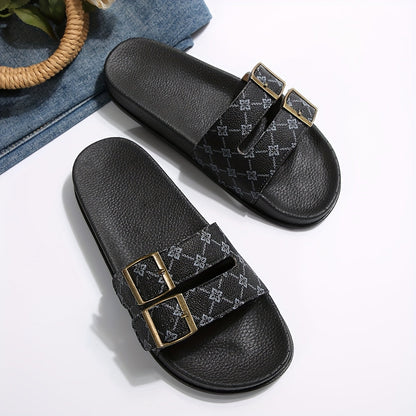 Sandales à double bride pour femme style urbain confort quotidien