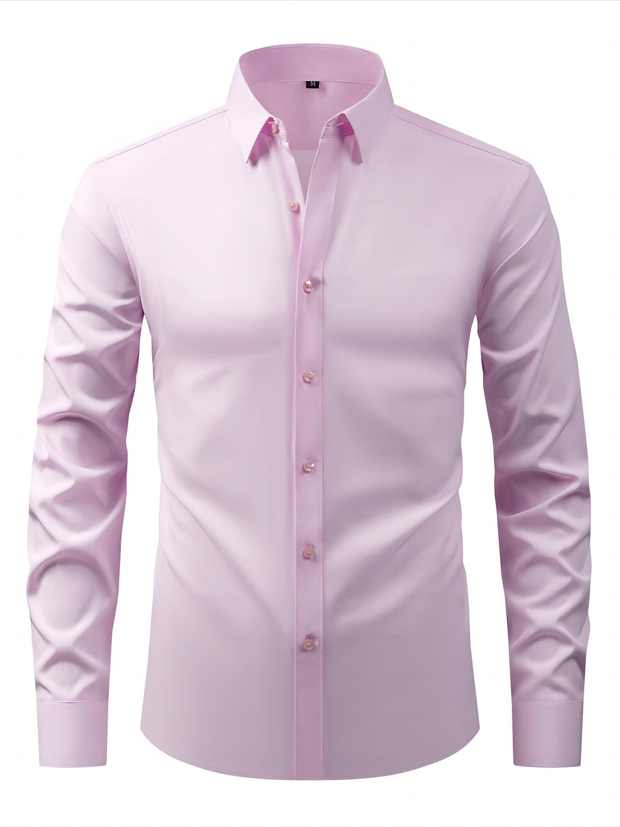 Elegant long-sleeve shirt for men – Dressy and casual style