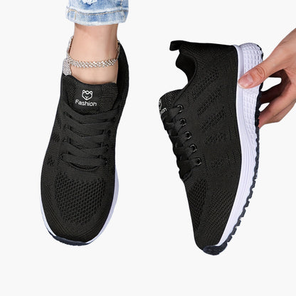Damesports-sneakers med komfort til gåture og fitness i afslappet stil