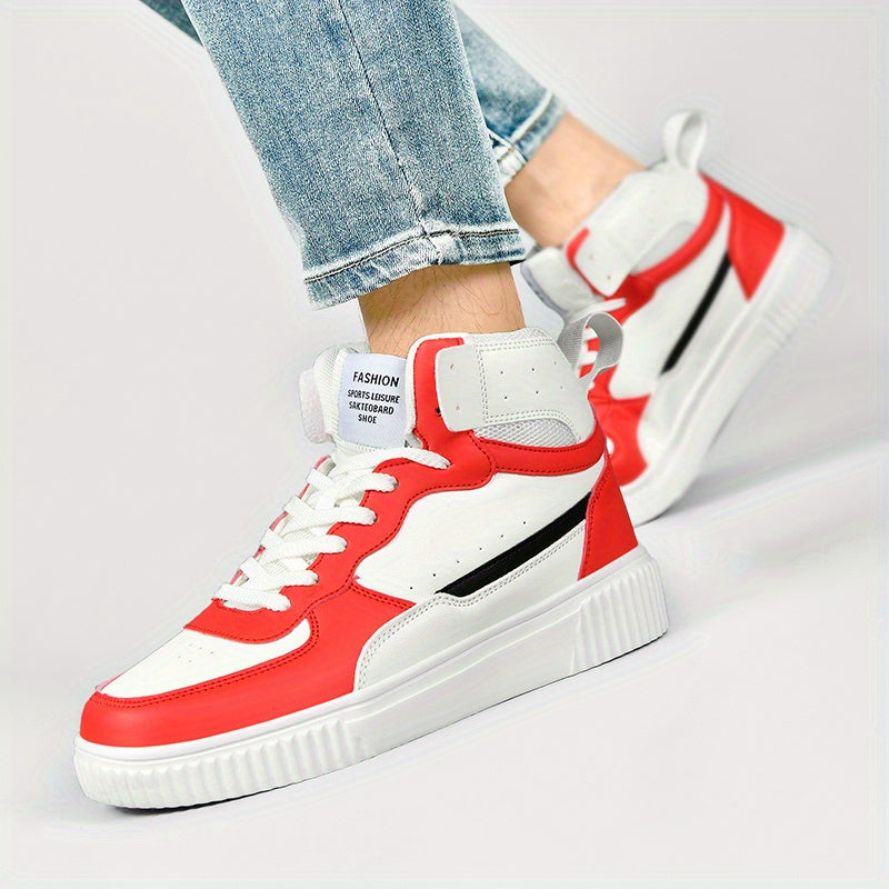 Baskets montantes homme style urbain pour sport et loisirs