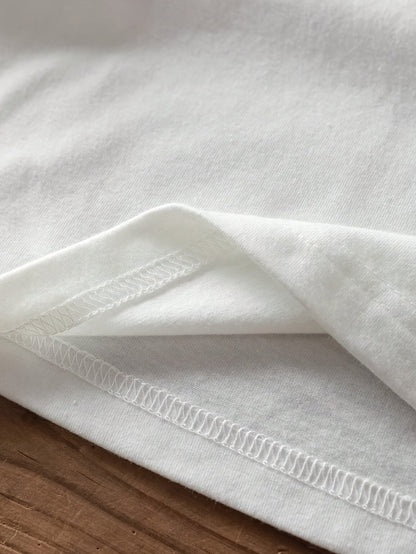 T-shirt unisexe style sportif avec étoile imprimée – idéal pour le printemps et l'été