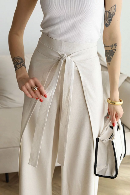 Erika™ - Hoch taillierte Hosen mit weitem Bein