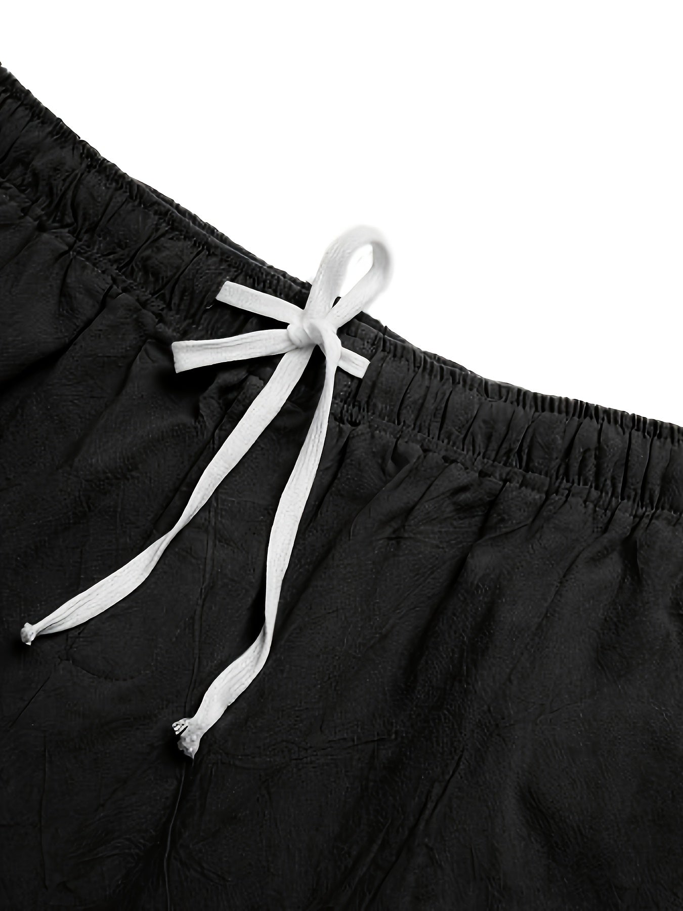 Lässige Herren-Badeshorts mit verstellbarem Kordelzug für Strand oder Pool