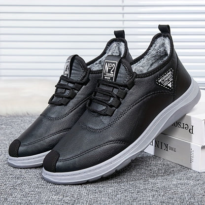 Baskets montantes homme doublure fourrure synthétique noir semelle grise
