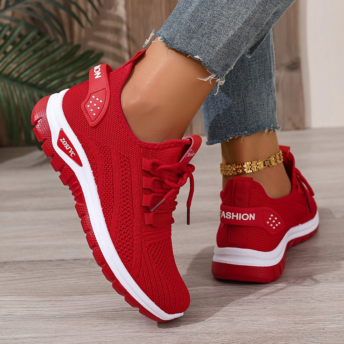 Baskets de sport décontractées pour femme style running polyvalent