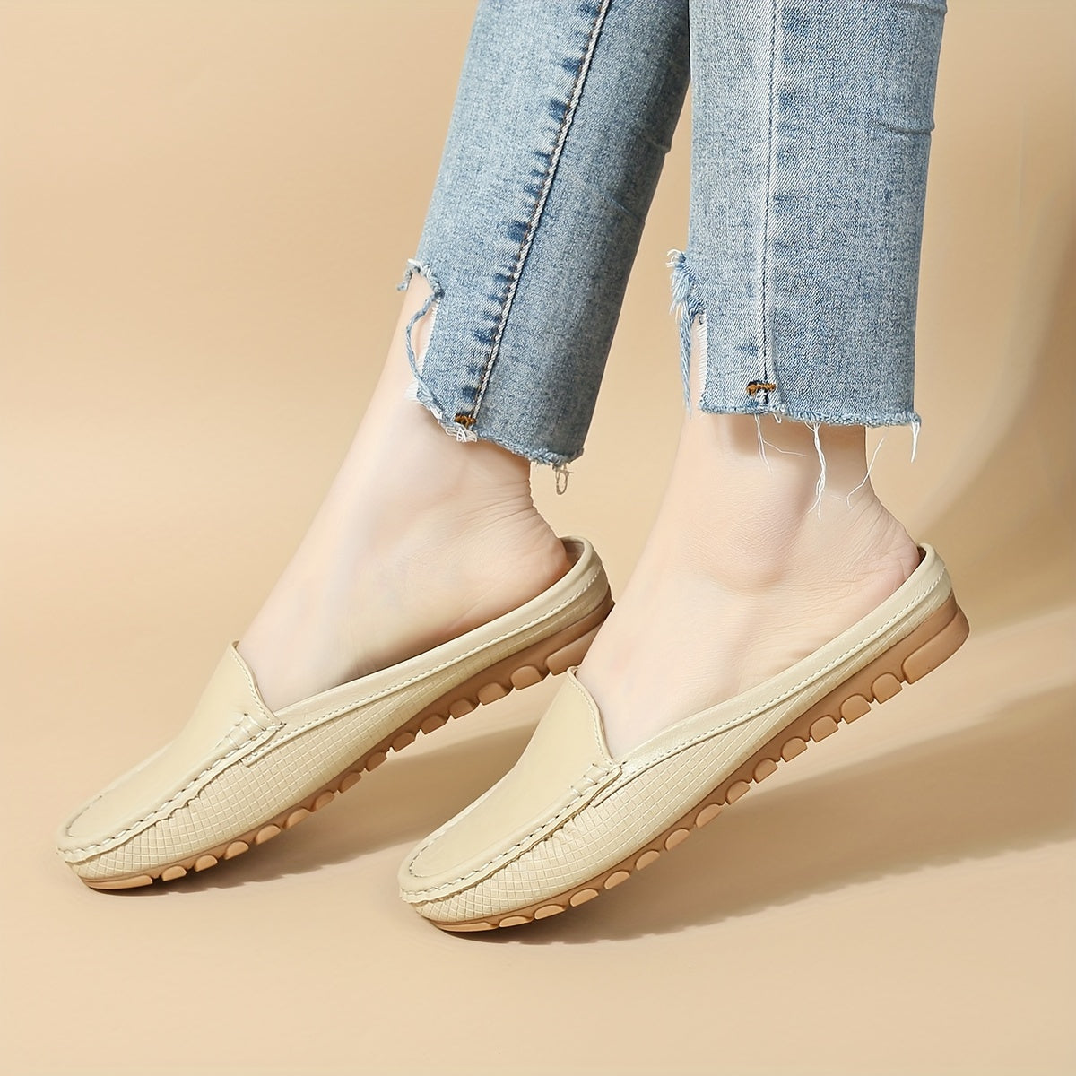 Casual mocassins dames preppy stijl voor dagelijks gebruik