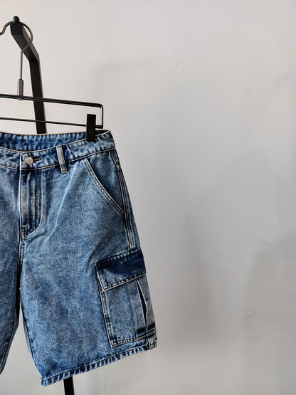 Short cargo casual da uomo stile urbano versatile