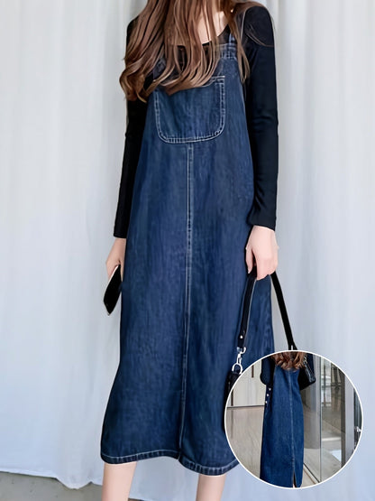 Casual overall dress for women, modern style for daily wear