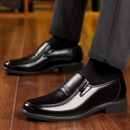 Zapatos de vestir para hombre elegantes tipo slip-on estilo vintage para uso diario y ocasiones formales