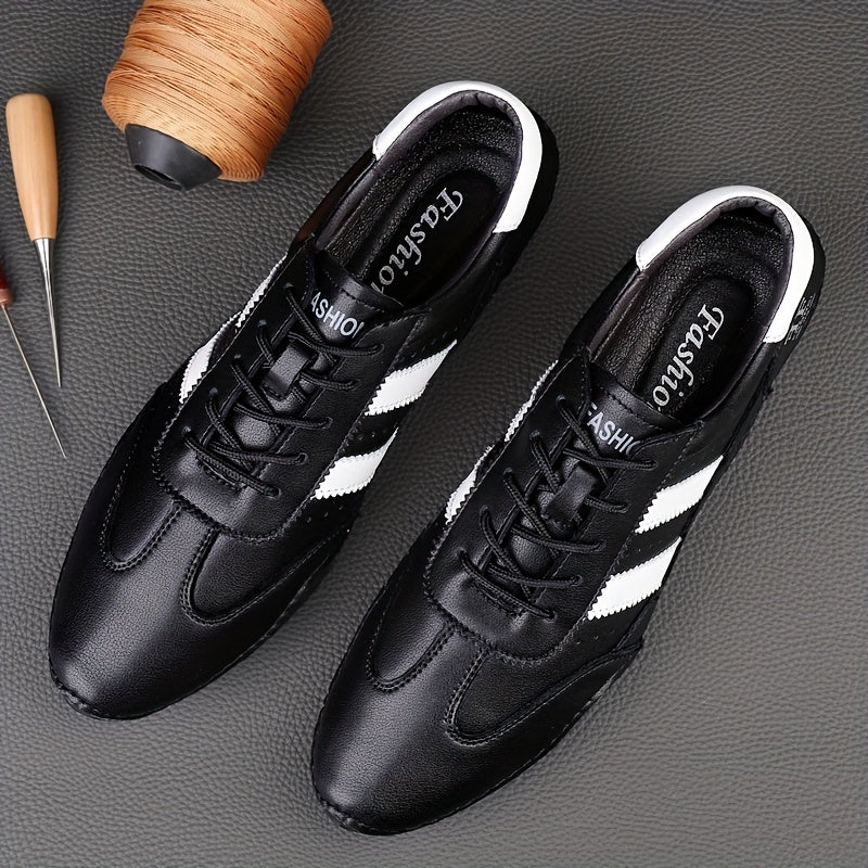Sneakers décontractées homme style urbain à lacets pour loisirs et ville