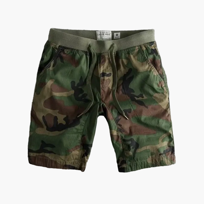 Pantalones cortos deportivos para hombre camuflaje estilo urbano versátil