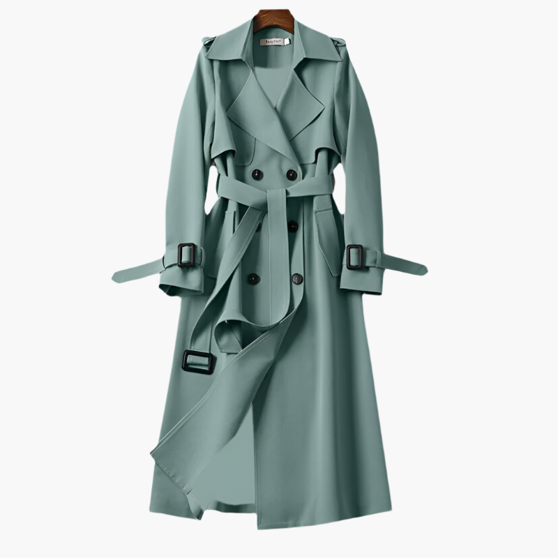 Trench-coat donna elegante stile classico per tutte le occasioni