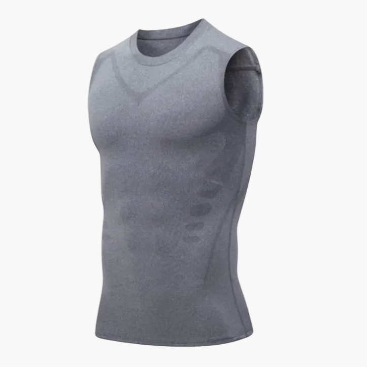 Kompressions-Sport- und Haltungsträger für Herren – Figurformendes Tanktop