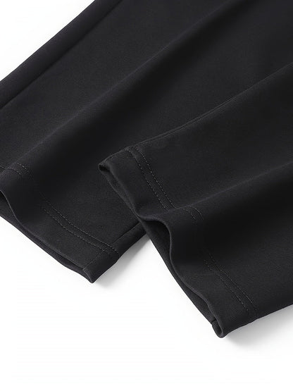 Lot de 3 Pantalons de Survêtement Polaire Homme, Élastique, Doublure Chaude, Poches Zippées, Bleu Marine, Noir et Gris Clair