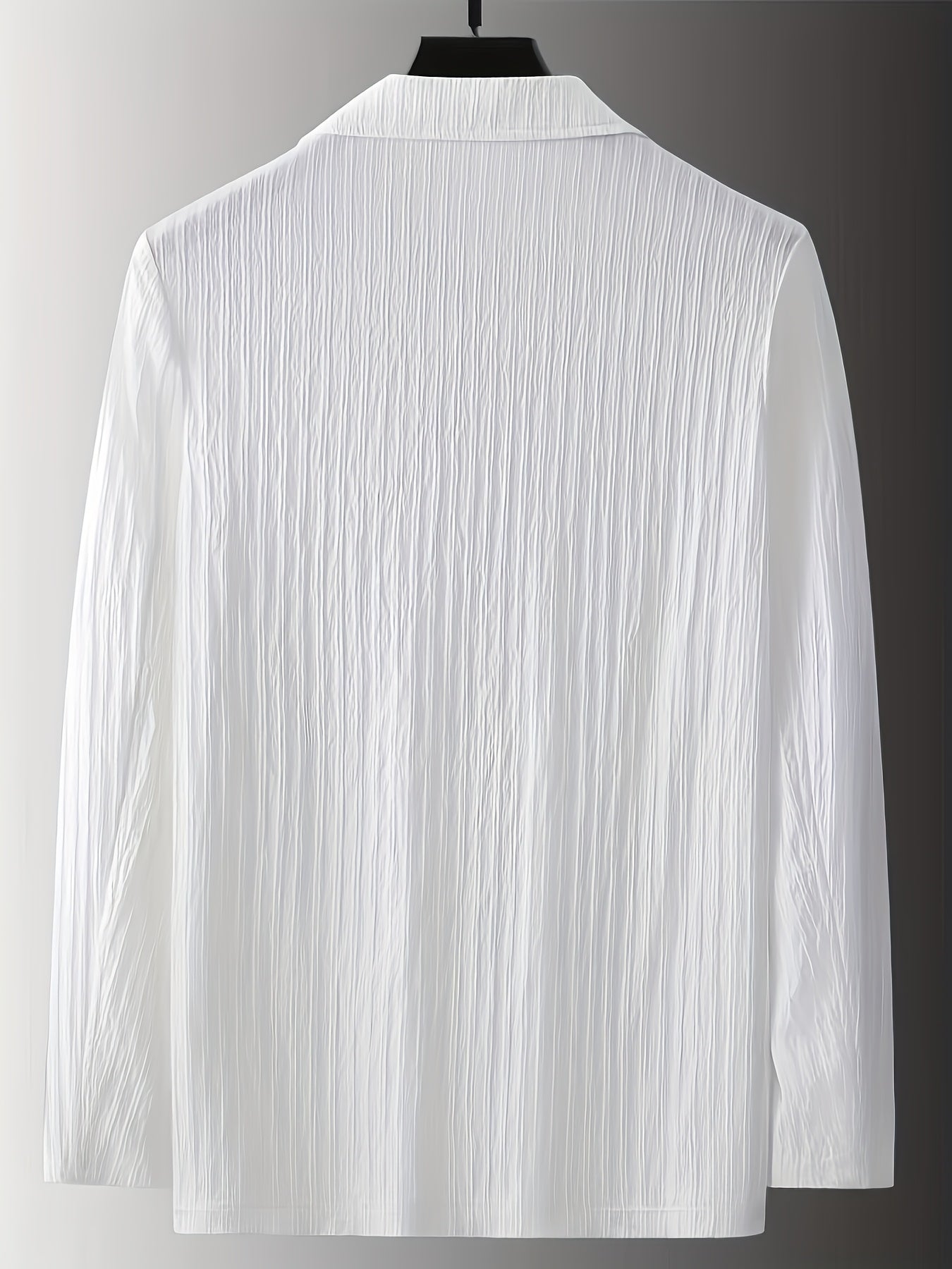 Elegant men's striped casual-style blazer for spring/summer