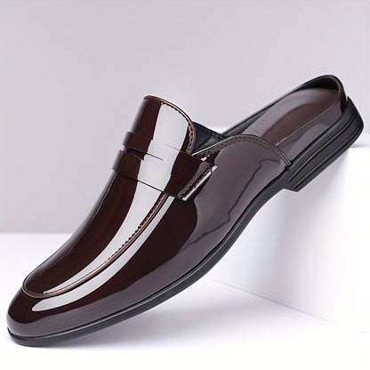 Open heren mocassins in moderne formele stijl voor kantoor en elegante evenementen