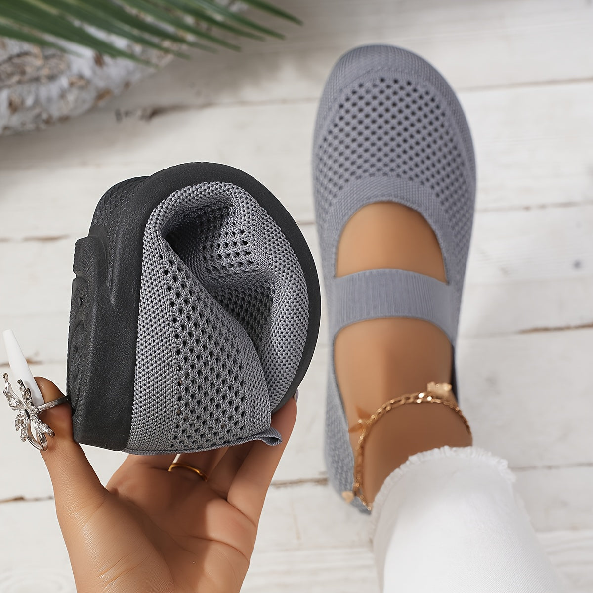 Chaussures Mary Jane Femme Confortables et Respirantes pour la Marche Quotidienne