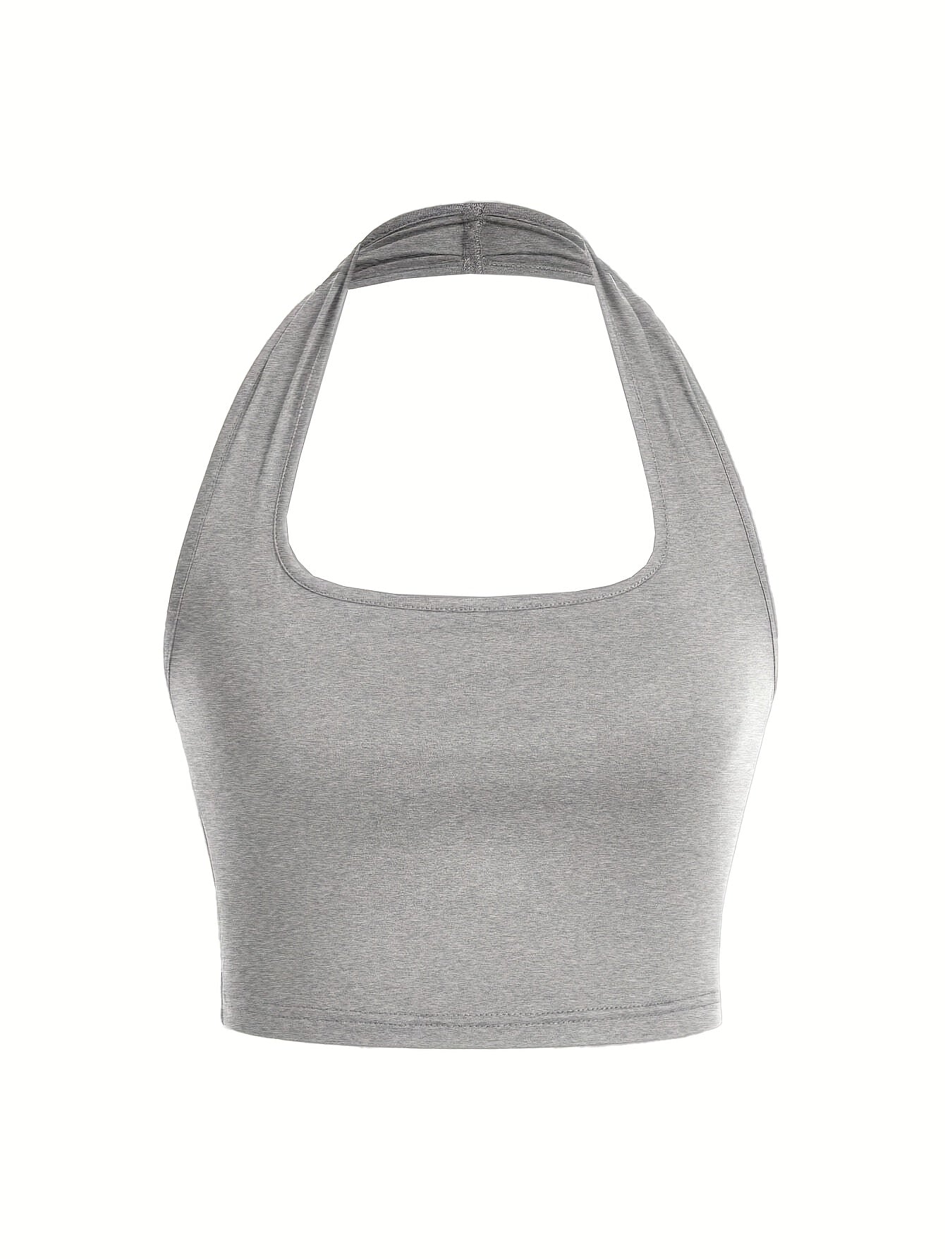 Dames top met open rug - Casual stijl met halternek voor de zomer