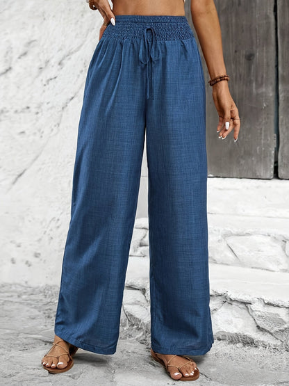 Pantalón ancho para mujer estilo casual elegante para salidas y ocio